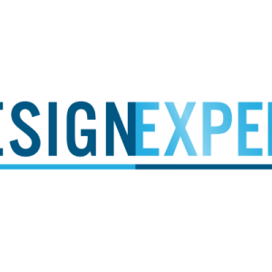 blue sihnage ad design